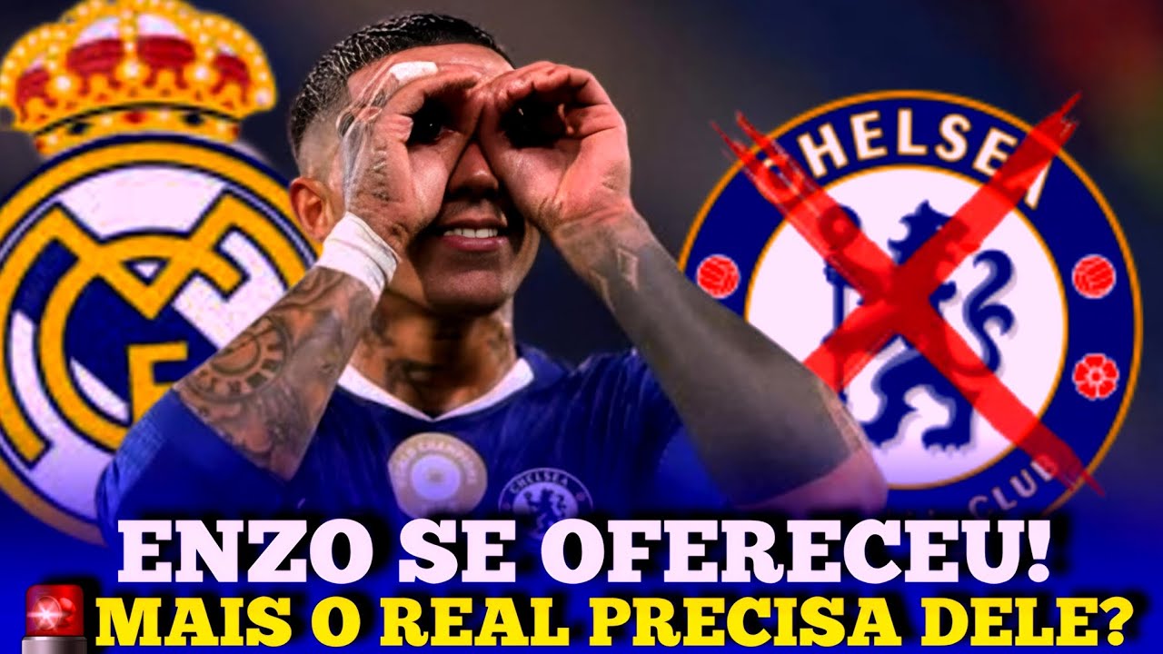 ENZO SE OFERECE AO REAL MADRID: NEGÓCIO REAL OU ILUSÃO DE MERCADO?