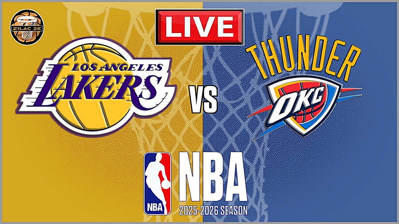 Матч «Оклахома-Сити Тандер» против «Лос-Анджелес Лейкерс» | Обзор матча НБА | Март 2026 | NBA 2K26