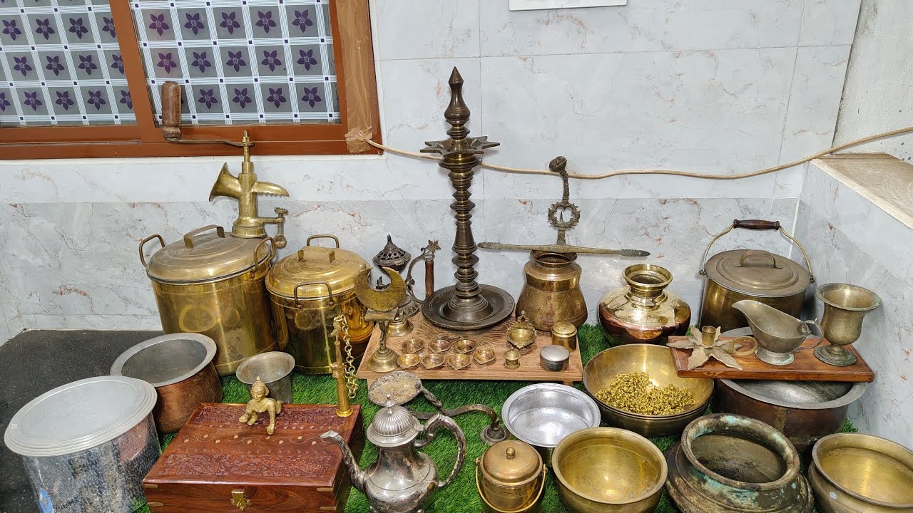 |3️⃣1️⃣1️⃣| very old antique brass bronze and copper items for sale 🏷️ free shipping 📦🚚#homedecor 