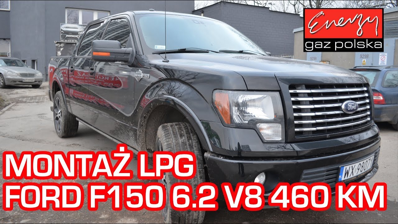 Montaż LPG FORD F150 6.2 V8 460KM 2012r w Energy Gaz Polska na auto gaz BRC SQ P&D