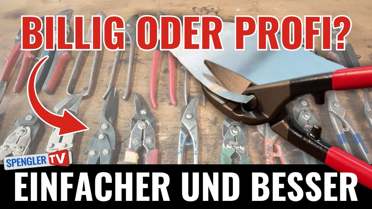 Billig vs. Profi: Welche Blechschere lohnt sich wirklich?