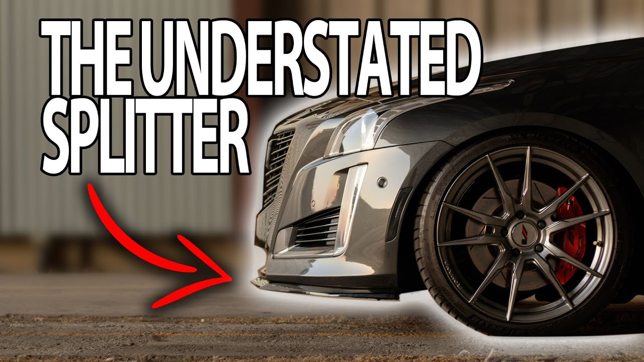 Savage Cadillac Sport V2 Splitter - The Less Aggressive Look