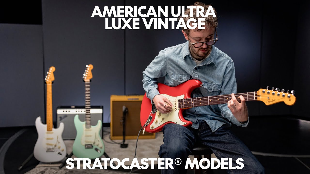 Знакомство с американскими моделями Ultra Luxe Vintage Stratocaster | Fender