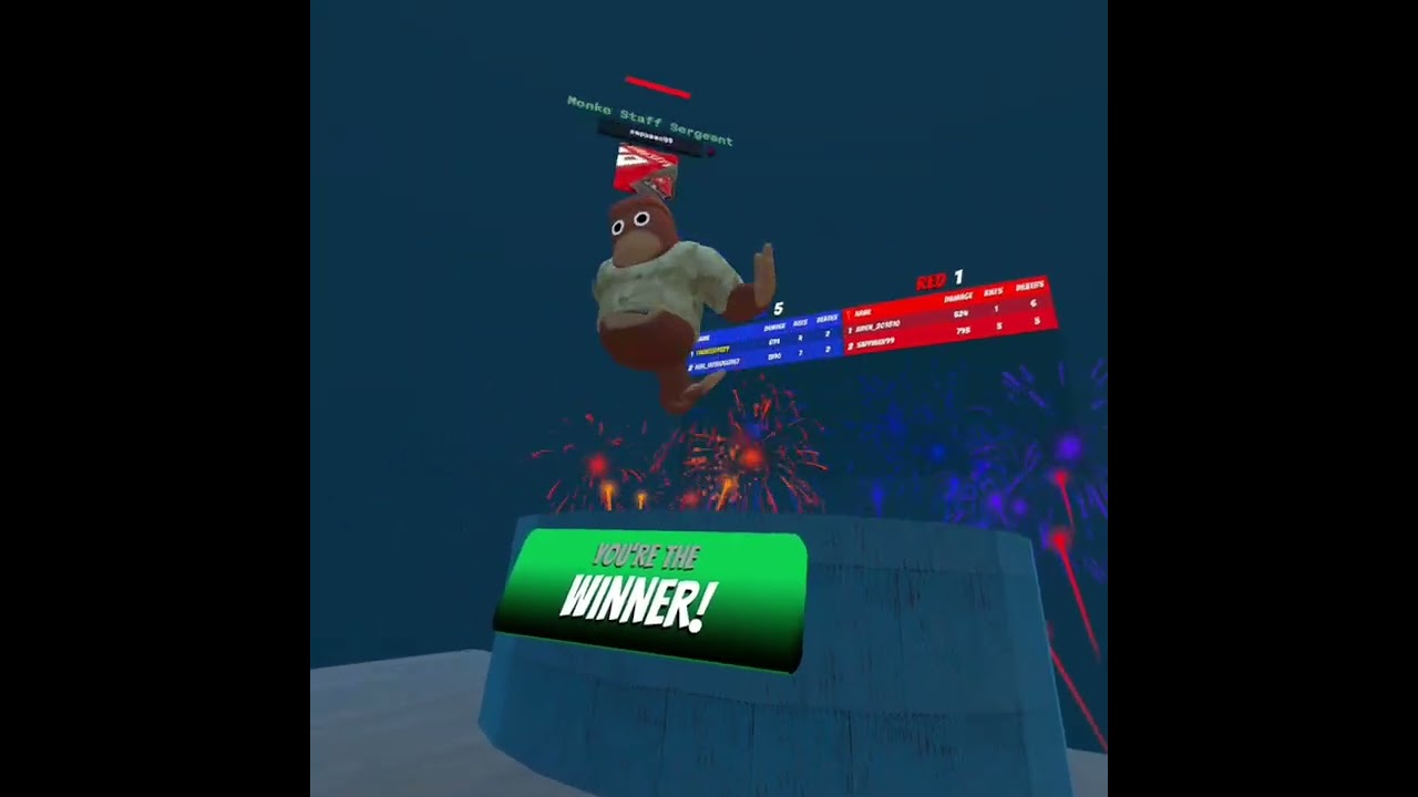 Playing animal rivals with hotdoggy(make a kid rage)