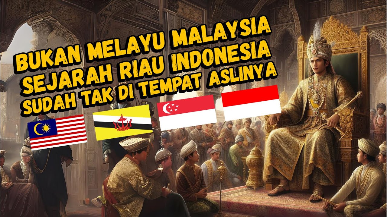 BUKAN MALAYSIA ! SEJARAH RIAU YANG ASLI SEBELUM ADA INDONESIA MALAYSIA SINGAPURA BAGAIMANA ?
