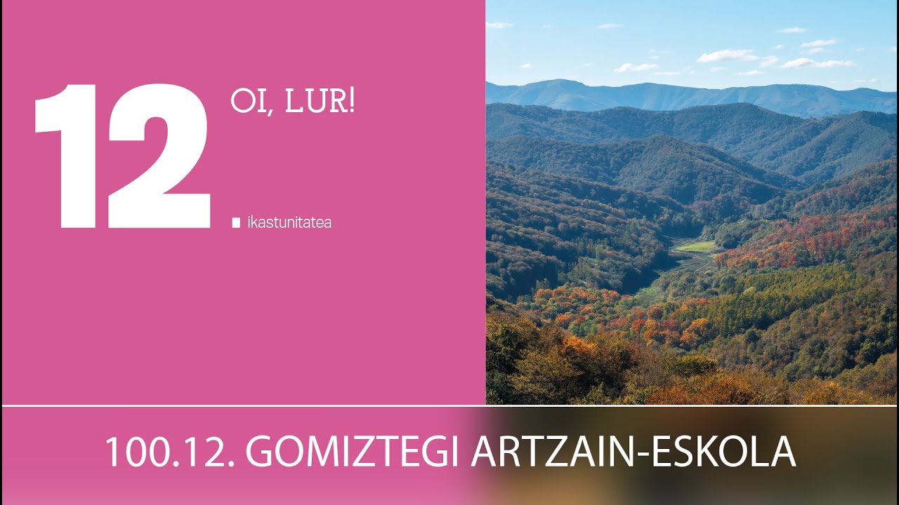 Primeran! C1 100.12. Gomiztegi artzain eskola