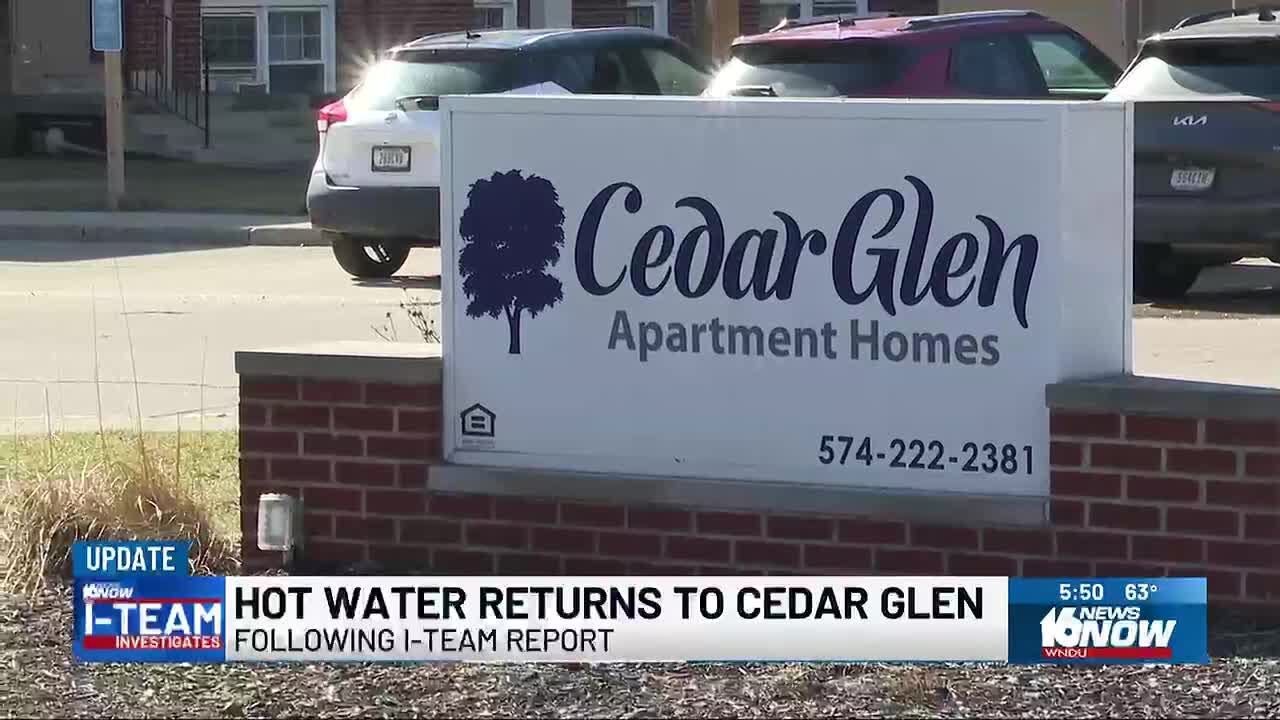 WNDU I-Team Update: Hot water restored at Cedar Glen after 10-week outage