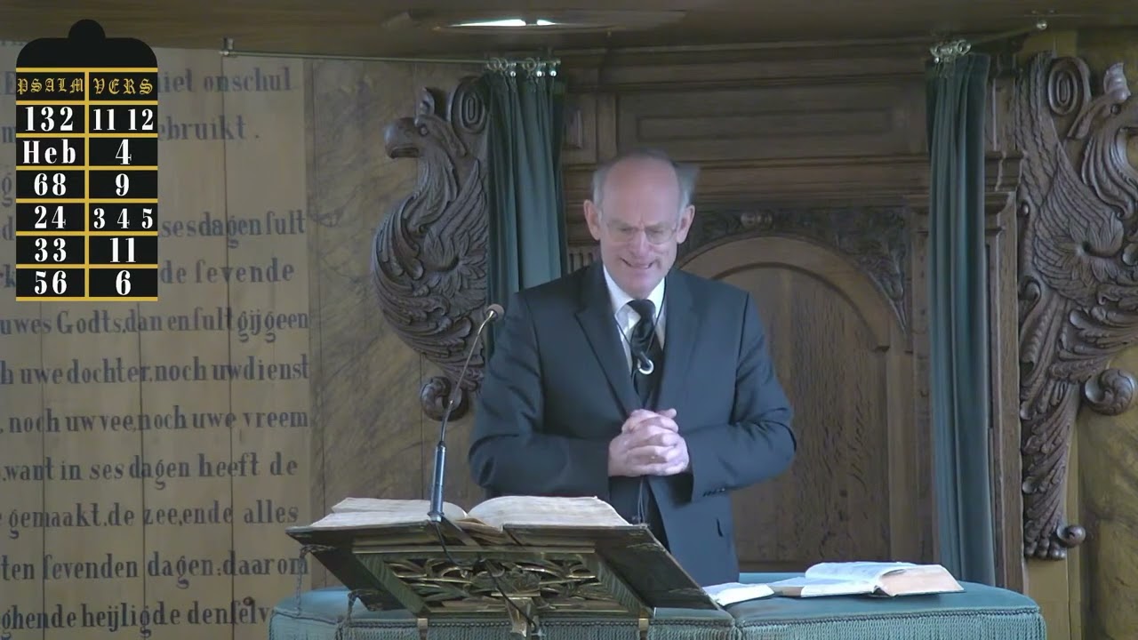 Ds. P. de Vries | Hebreeën 4:14-16 | Dat wij een grote Hogepriester hebben |