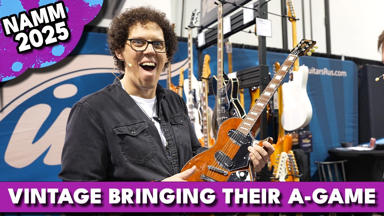 These VINTAGE Guitars are Next Level | NAMM 2025
