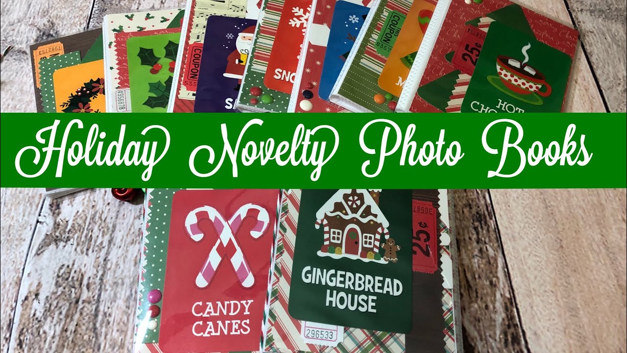 Use Dollar Tree Card Game to make these! Craft Fair Idea #17:  Holiday Novelty Photo Books 🎄 | 2018