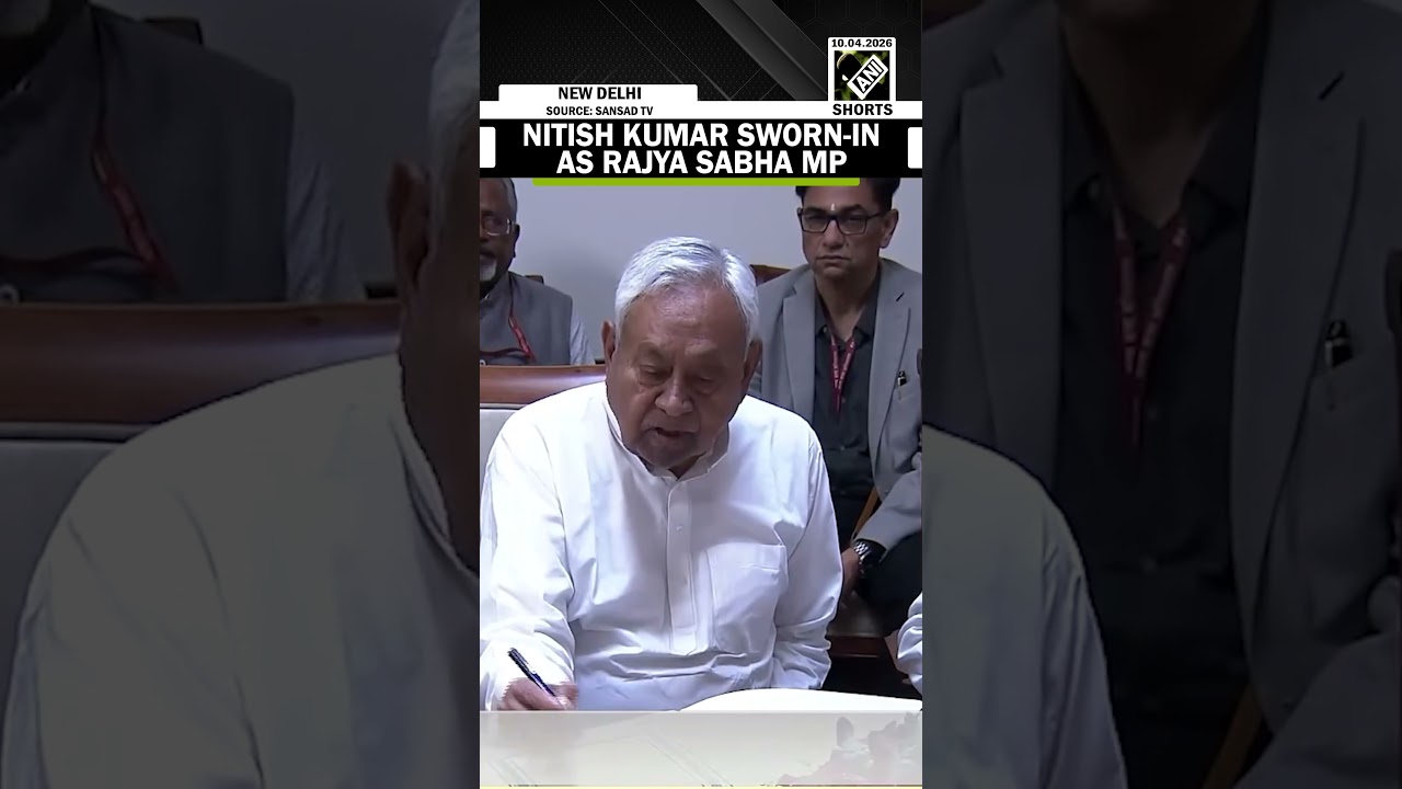 Former Bihar CM Nitish Kumar takes oath as JD(U)&rsquo;s Rajya Sabha MP