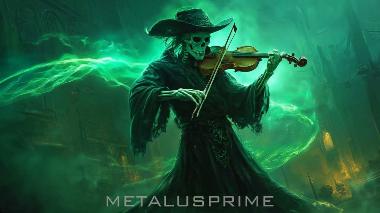 🎻 Dark Violin Metal Instrumental - 1 Hour Mix - Dark Strings Symphony Vol. 1
