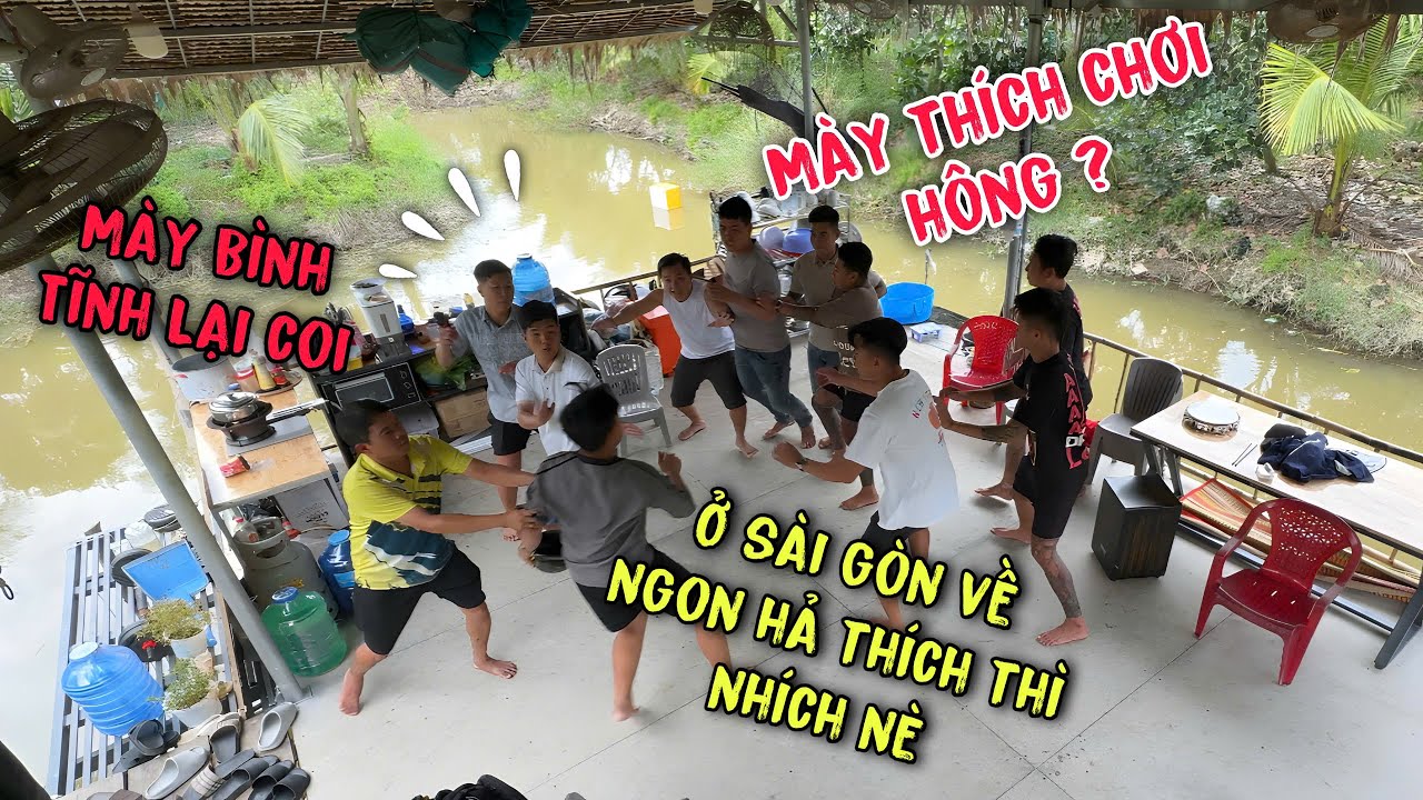 TNB - Nhã Nổi Điên Lên Đòi Bụp Luôn Bạn Của Anh Phương Từ Sài Gòn Về Dạy Múa Rồng