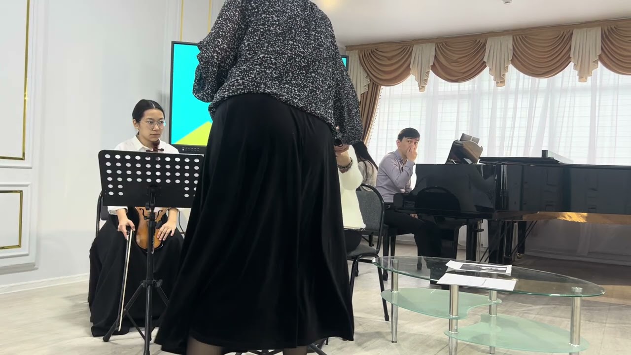 “Қоңыр қаз - күйімен жұмыс әдістері“ ашық сабақ