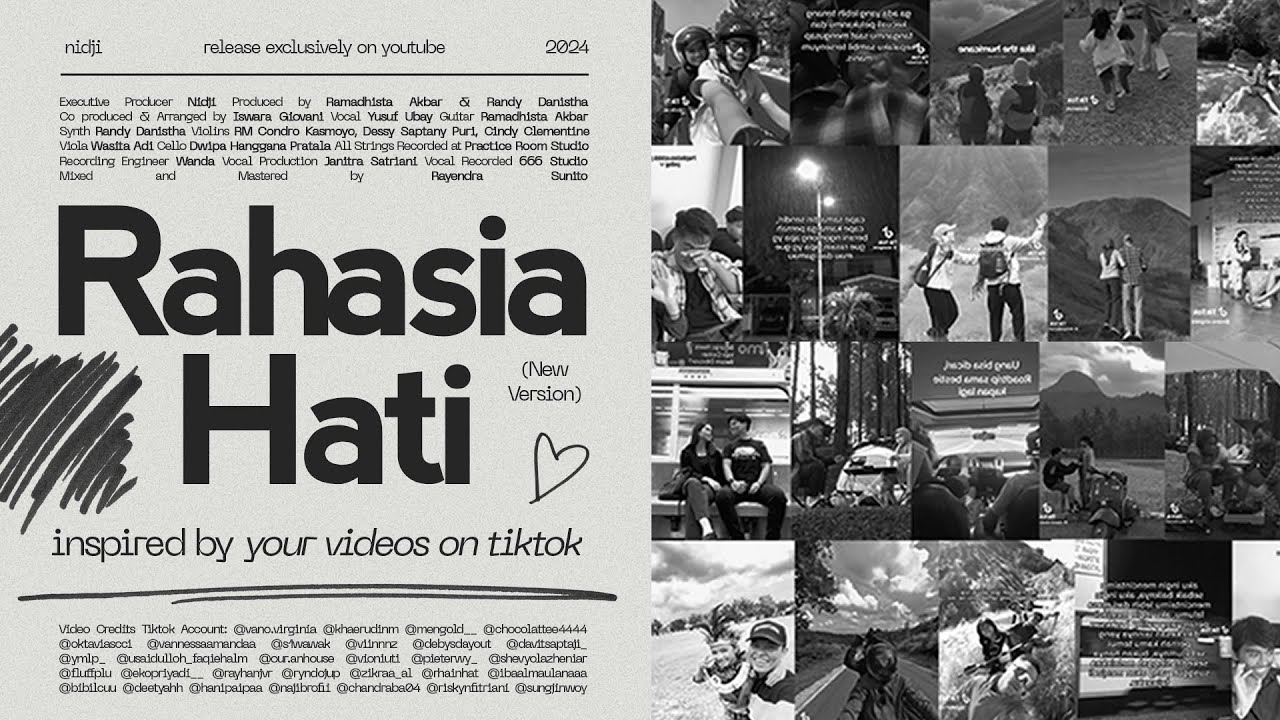 Nidji - Rahasia Hati (New Version | Inspired by Your Videos on Tiktok)