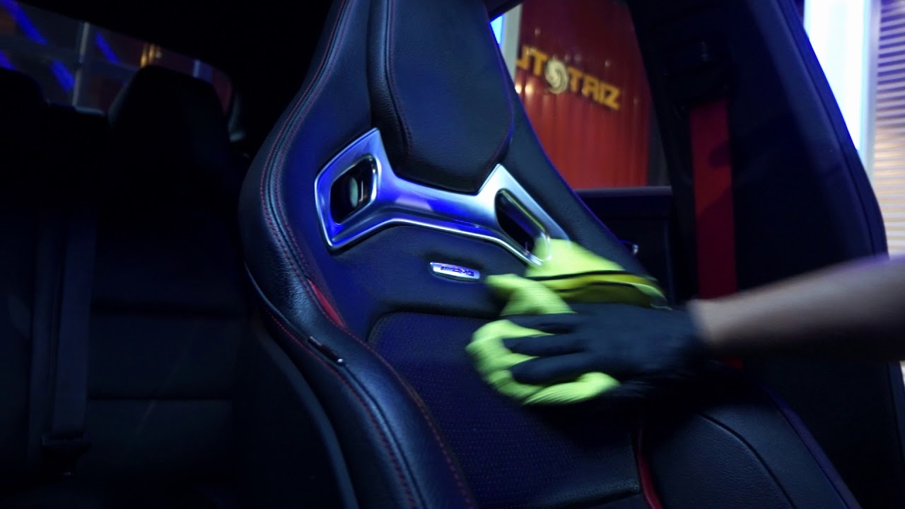 Application of AUTOTRIZ&reg; V6 Leather Coating