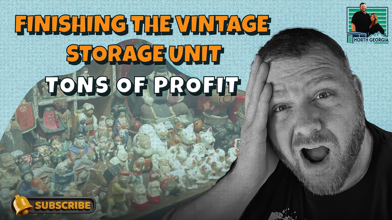 Finishing The Vintage Storage Unit | Tons of Profit