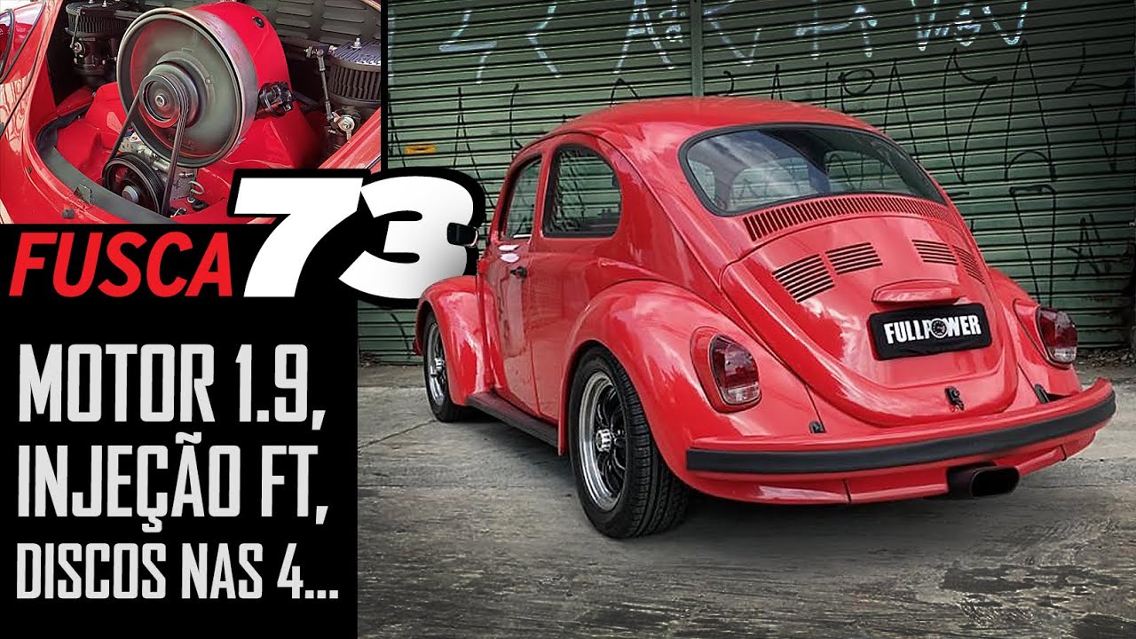 VLOGÃO da quarentena: comprado por R$ 1.500, Fusca 73 hoje está aspiradão, 1.9, e muito bem tratado!