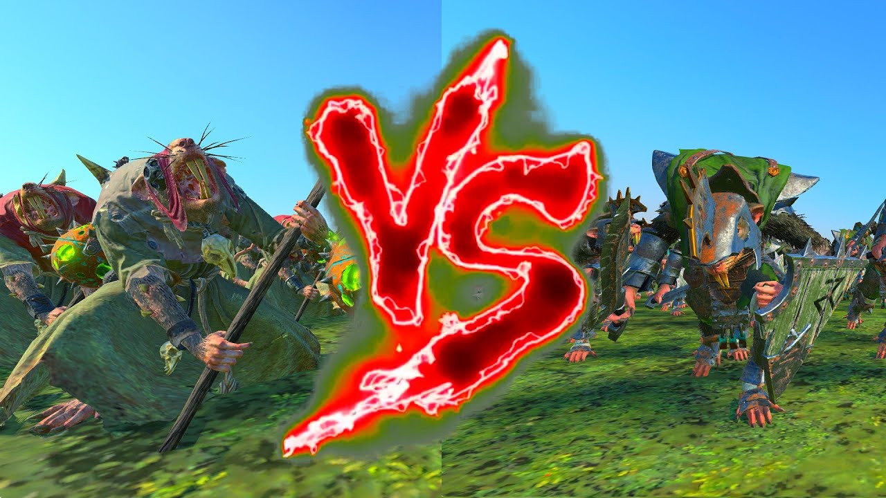 Plague Monk Censer Bearers VS Stormvermin (S&S). Total War Warhammer 3