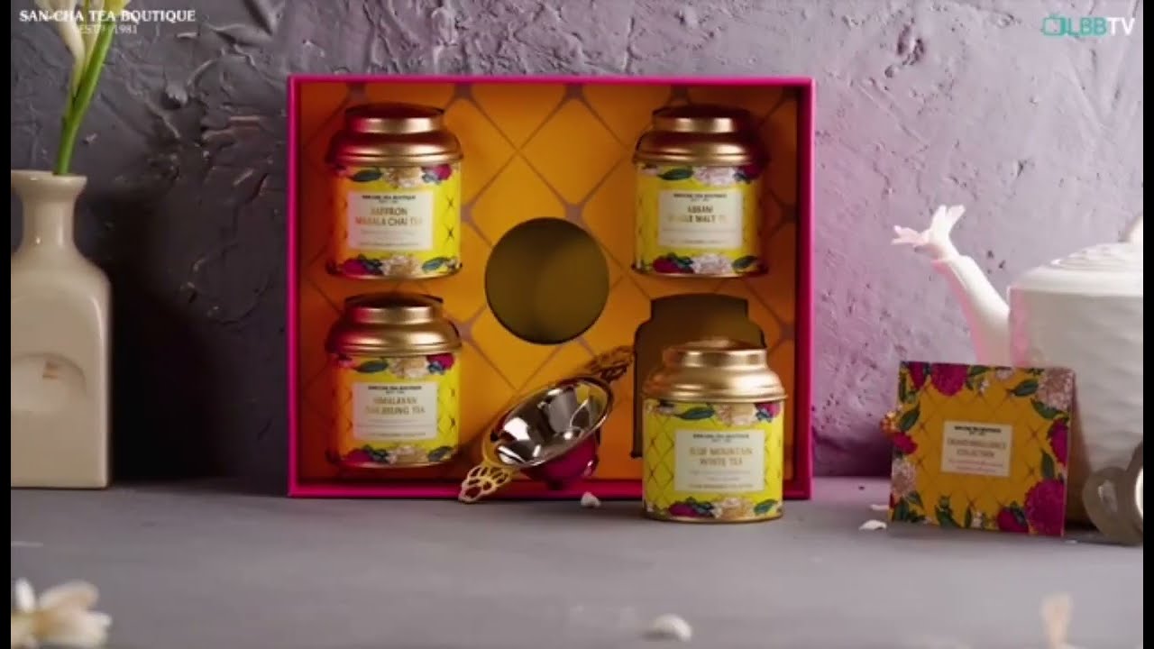 Gourmet Tea Gift Boxes-  Luxury Teas by Sancha Tea Boutique