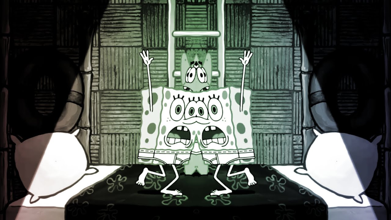 👀 Look at their scared faces!!!😵‍💫😲😱 SpongeBob (Powered by: Preview2Effects)