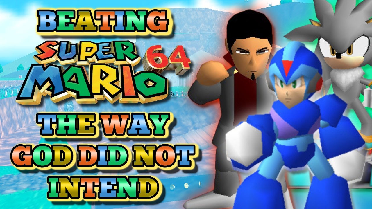 Beating Super Mario 64 Very Normally