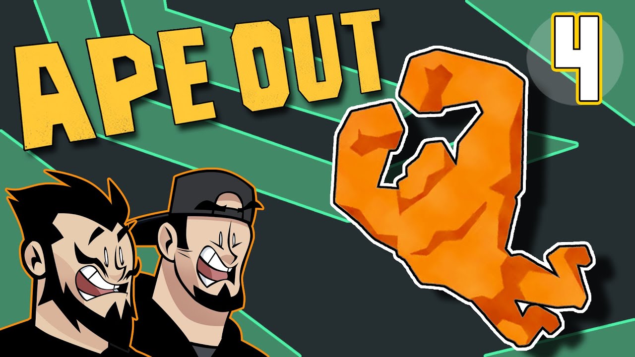 Into The Fire - Let's Play Ape Out - PART 4