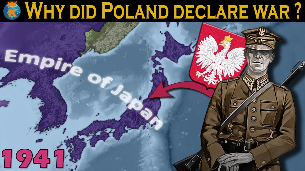 Why did Poland declare war on Japan in World War 2?