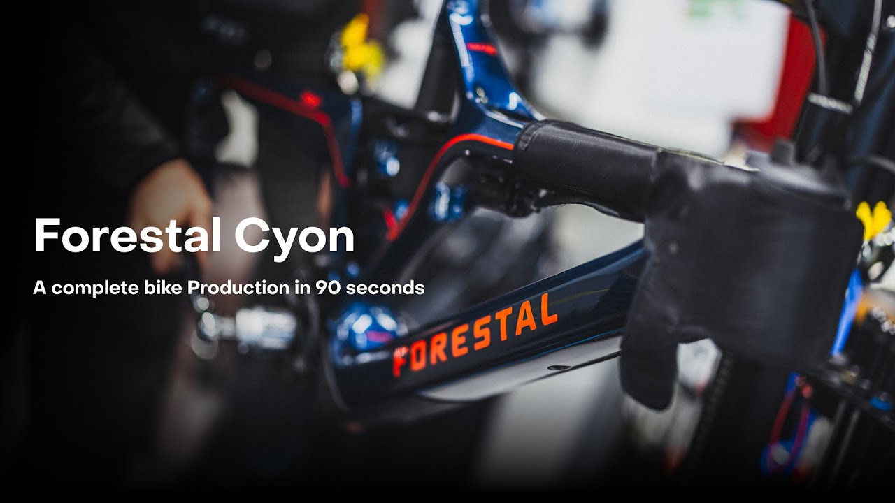 Forestal Bikes изнутри &mdash; полное производство велосипеда за 90 секунд