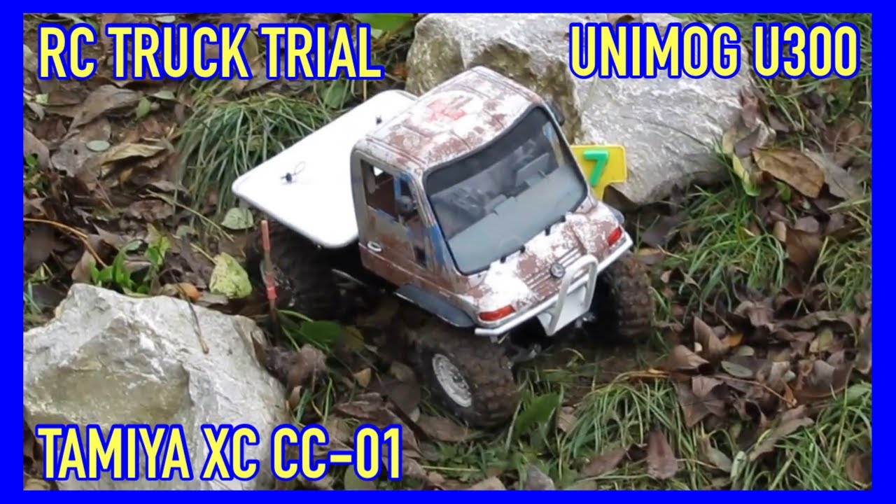 Unimog Tamiya XC-U300 CC-01 RC Truck Trial 4x4 RC Modellbau