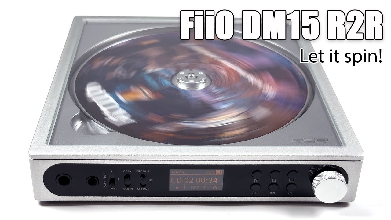 Обзор FiiO DM15 R2R — это больше, чем просто CD-плеер.