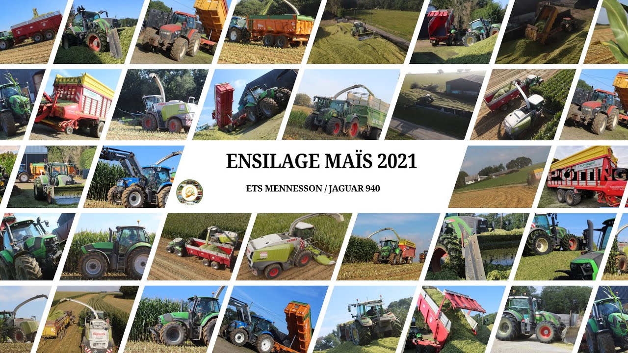Ensilage maïs 2021 / ETS MENNESSON / JAGUAR 940