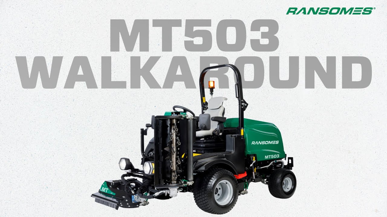 NEW Ransomes MT503 Walkaround