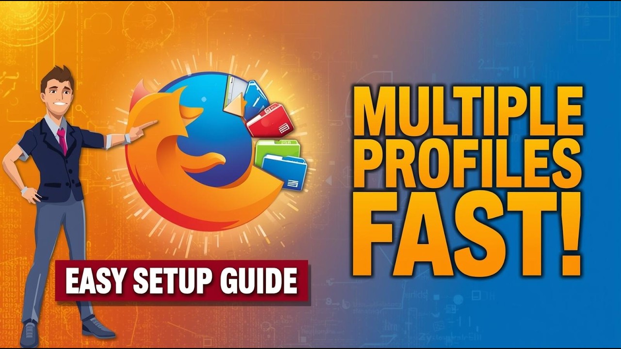 Создайте НЕСКОЛЬКО профилей Firefox за считанные минуты! | Супер простой метод, который вы ОБЯЗАТ...