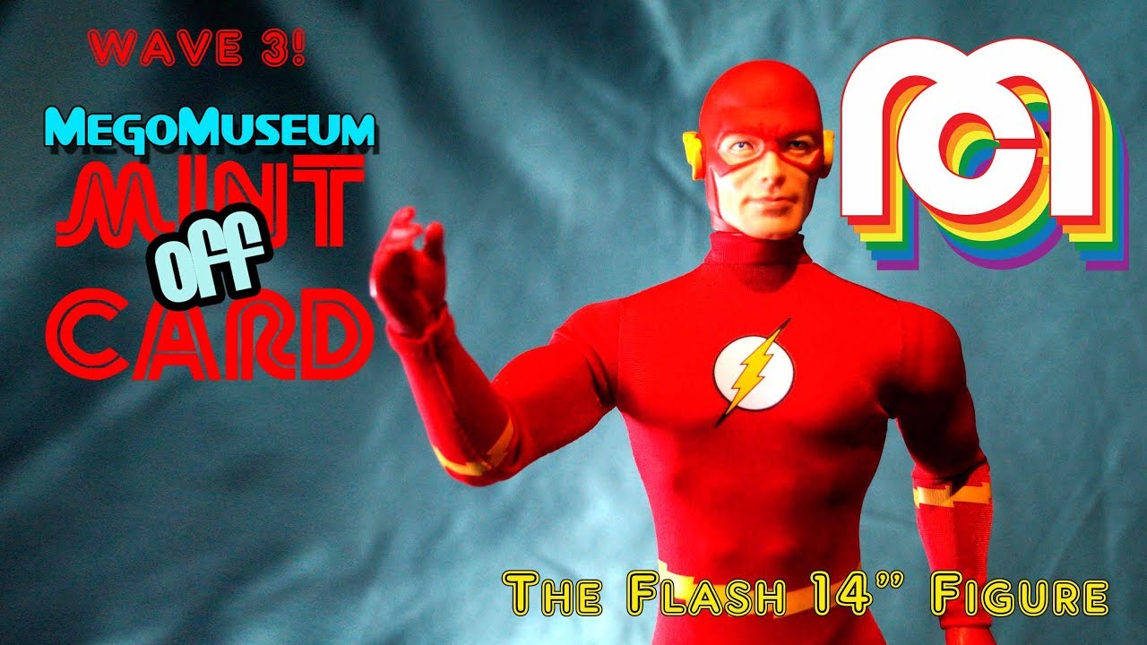 Mego The Flash : MegoMuseum Mint Off Card