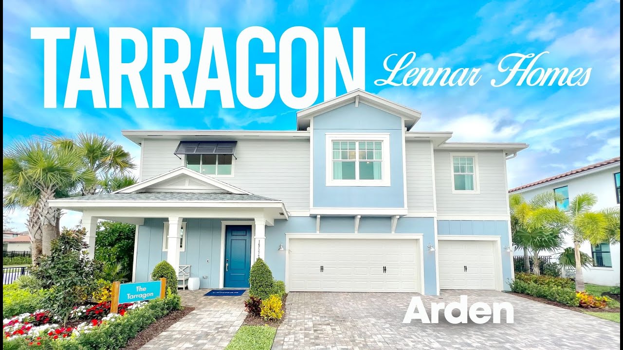 Wellington, Florida | Lennar Homes Tarragon Model | 2868 SF | 5 Bedrooms | 3.5 Baths | Arden