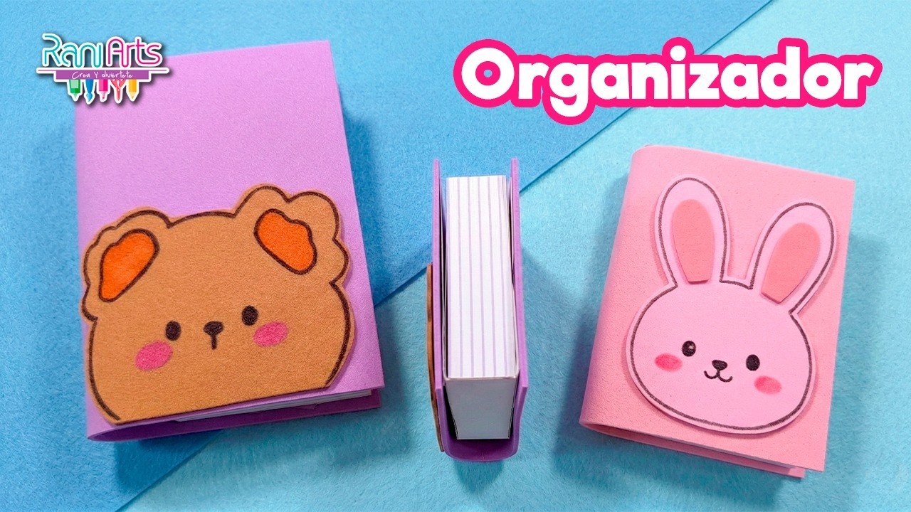 DIY | Cajita secreta con forma de LIBRO 📚💖 | Organizador DIY