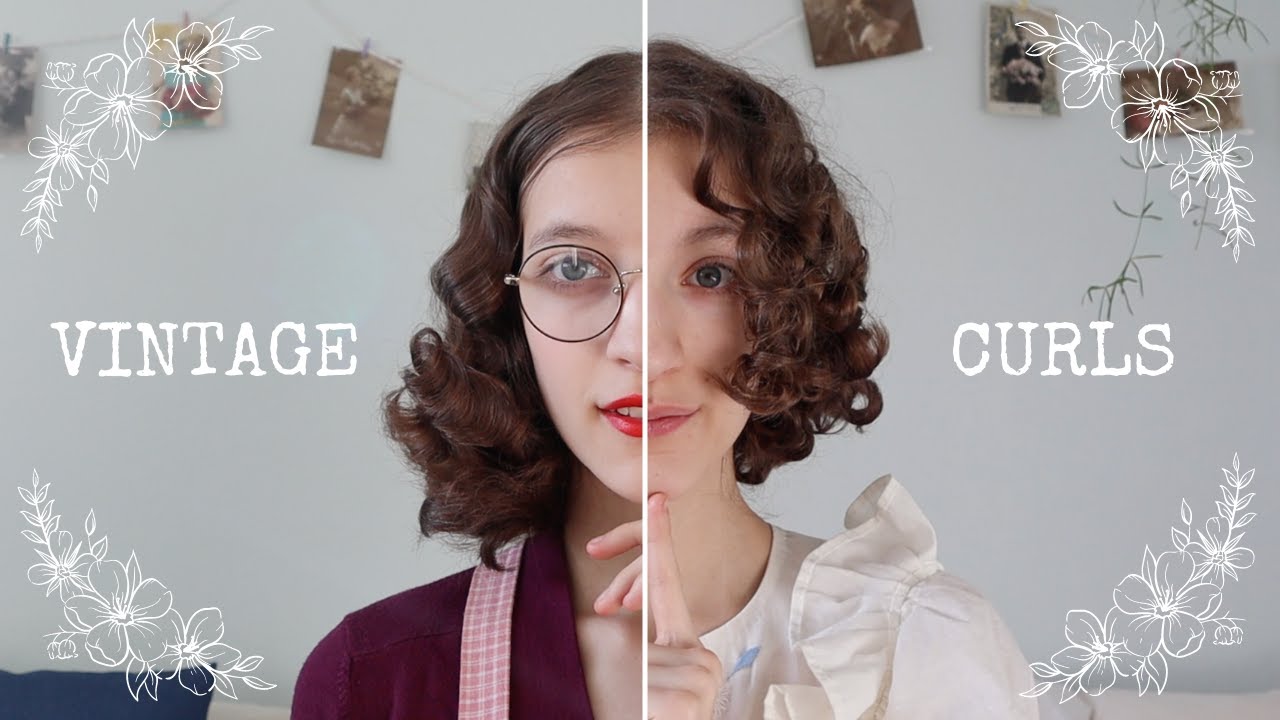 How I do My Vintage Curls | 1940's hair tutorial