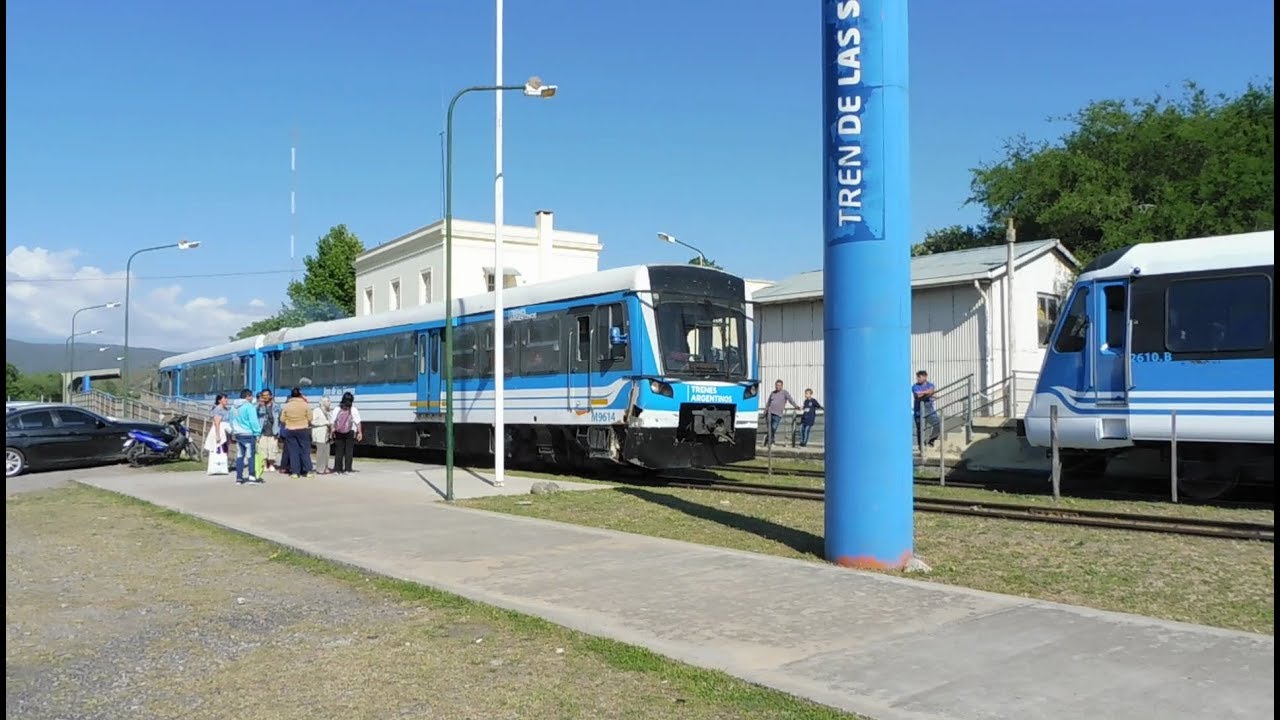 Tren de las Sierras - CM Alsthom 9614 en La Calera