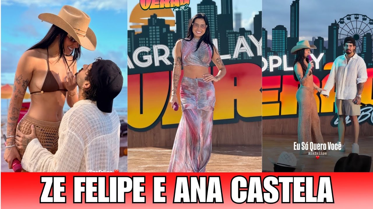 26/11/2025 ZÉ FELIPE E AMA CASTELA CANTAM JUNTOS  NO AGROPLAY VERAO 