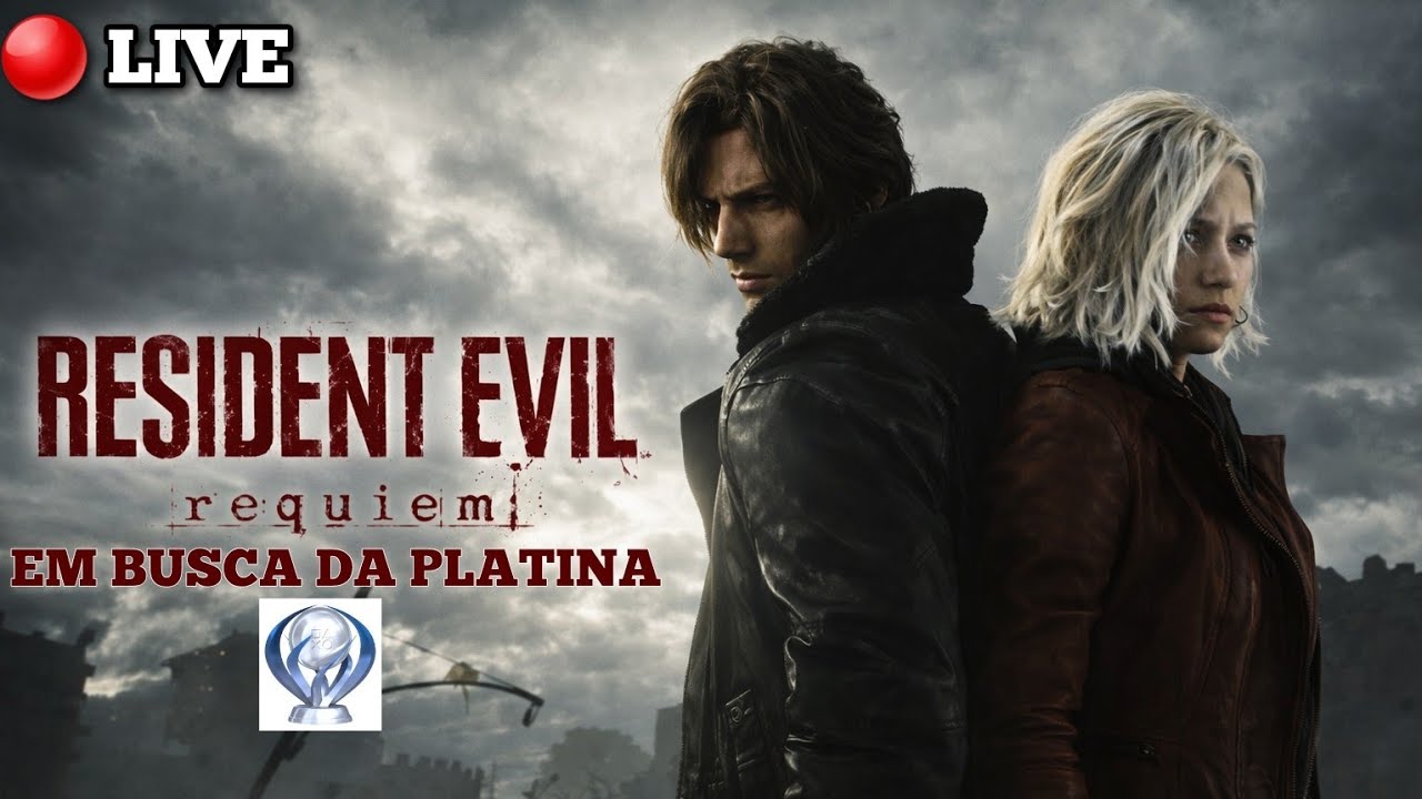 🔴 RESIDENT EVIL REQUIEM – RUMO À PLATINA 🏆🔥 MODO CLÁSSICO ATIVADO! PART 3