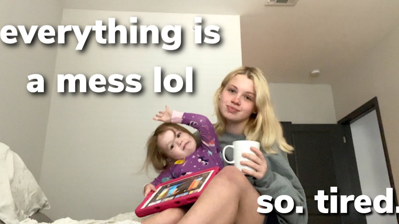 reality of living alone with a toddler at 18