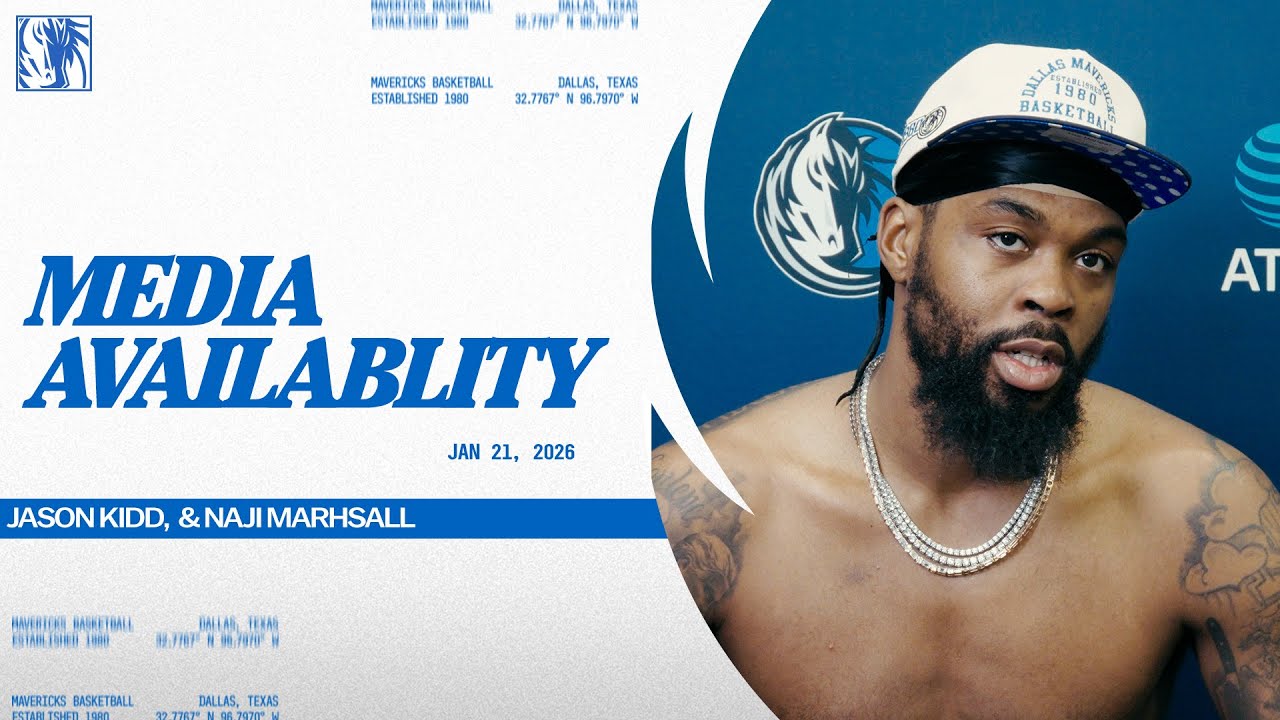 Jason Kidd, & Naji Marshall | Practice Media Availability | 01/21/26