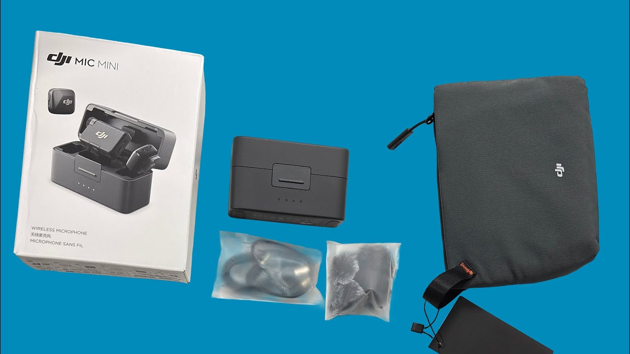 dji mic mini  unboxing ! @DJI ,@Themanwithmachine . The best small size mic so far 