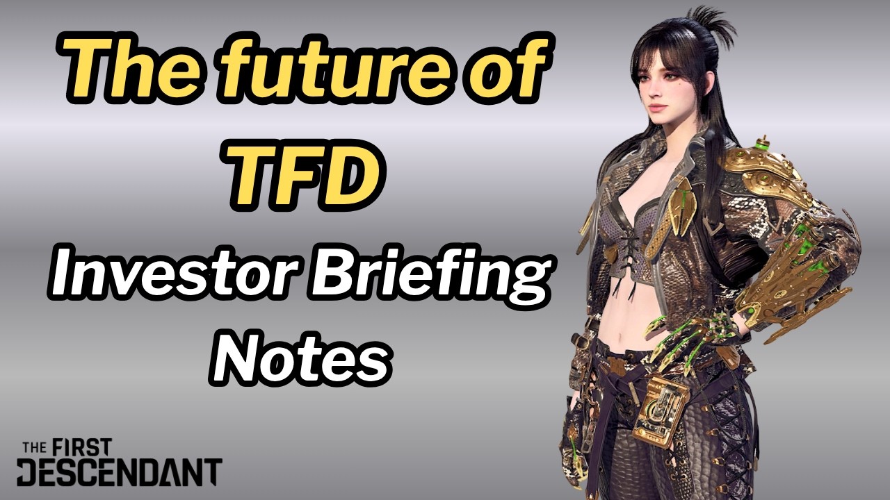First Descendant - Nexon CEO talk about TFD
