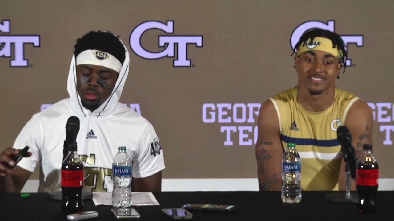 GT Football: #DUKEvsGT Student-Athletes Postgame Press Conference
