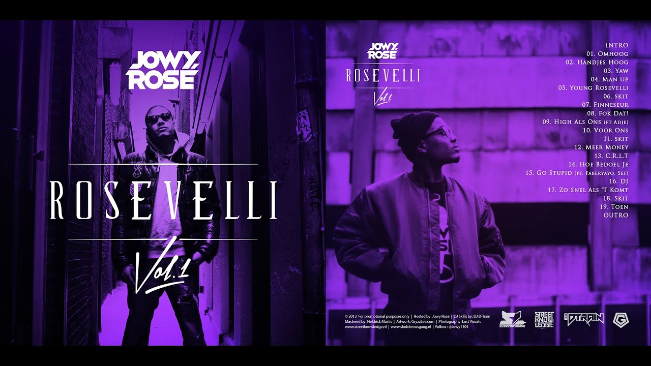 Mixtape | Jowy Rosé - Rosevelli vol.1 (Mixed by DJ Dtrain)
