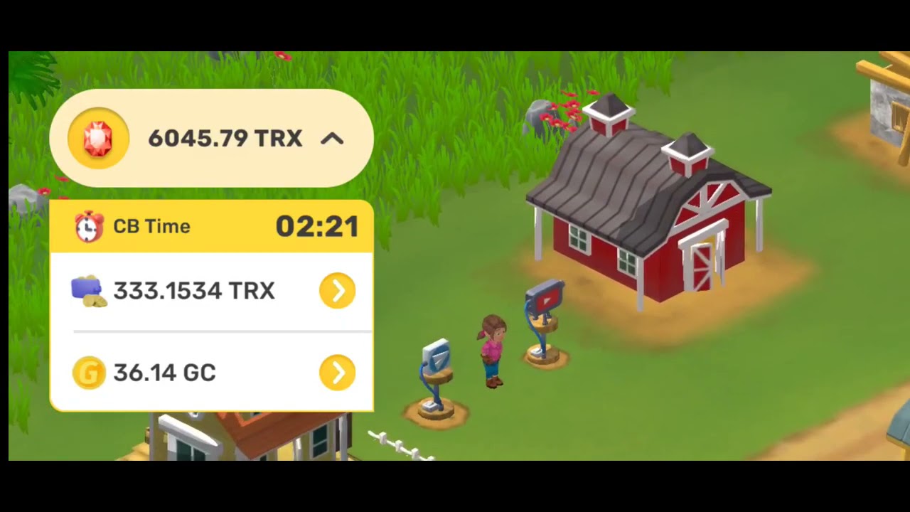 Earn while Playing Cropbytes NFT Game Get up to 500 TRX of In-Game Assets using My Referral Code