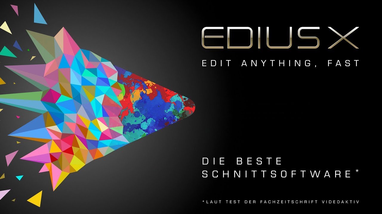 Grass Valley EDIUS X - Die beste Schnittsoftware