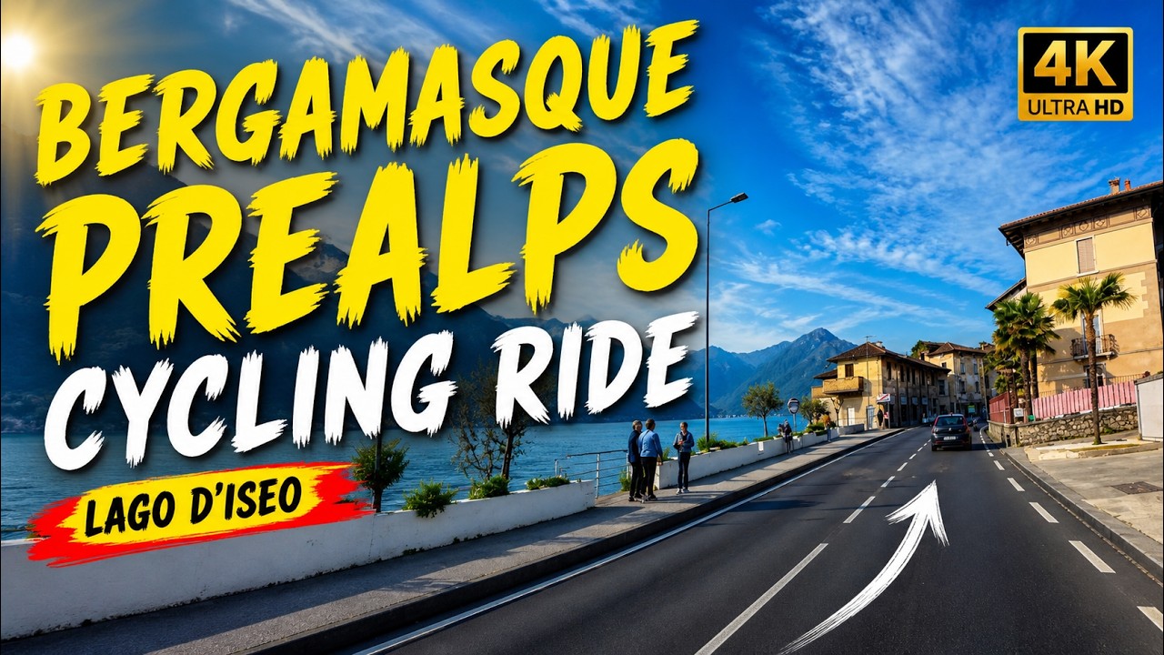 Bergamasque Prealps Cycling 🇮🇹 | 4K POV Immersive Ride Along Lago d&rsquo;Iseo